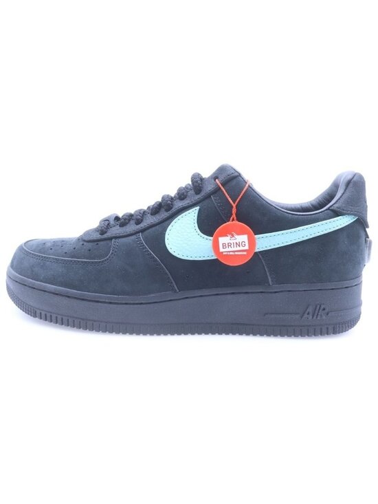 Tiffany & Co. Other - Tiffany & Co Nike Air Force 1 Low Black Air 1 Low Cut Sneakers Shoes Blue